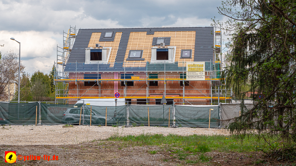 27.04.2023 - Burgfotos von der Baustell Niederalmstraße 16 in Neuperlach